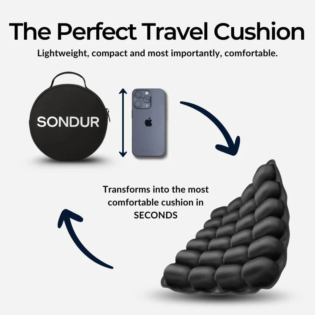 Coussin de Voyage Aironest — Confort Anti-Douleur