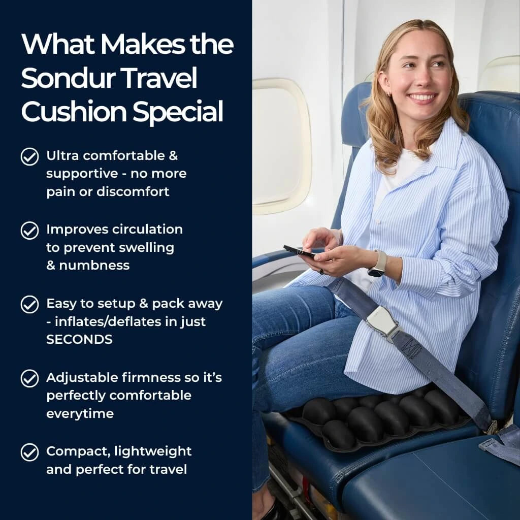 Coussin de Voyage Aironest — Confort Anti-Douleur